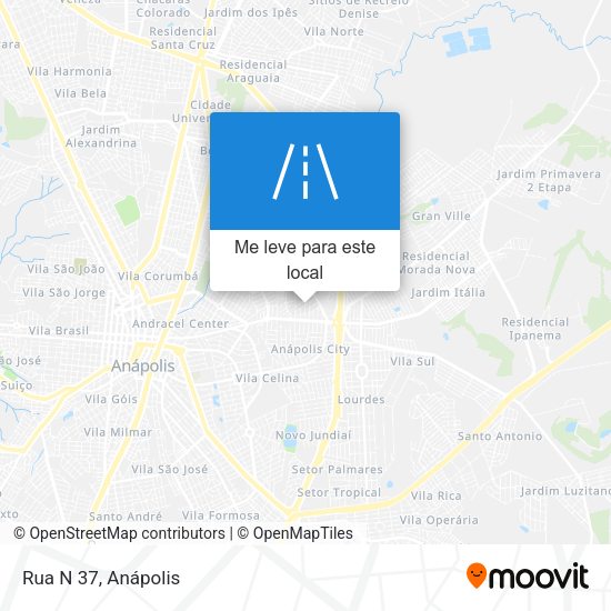 Rua N 37 mapa