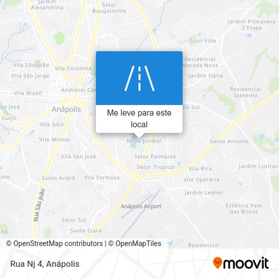 Rua Nj 4 mapa