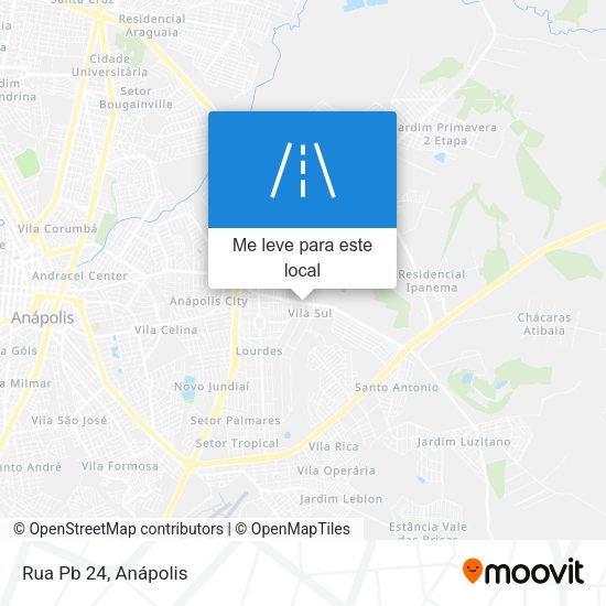 Rua Pb 24 mapa