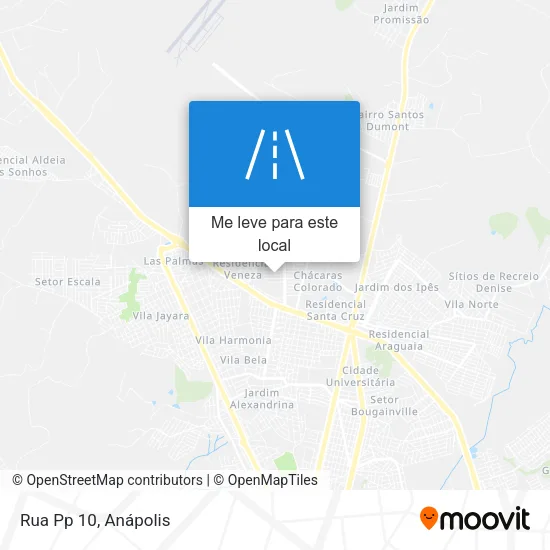 Rua Pp 10 mapa