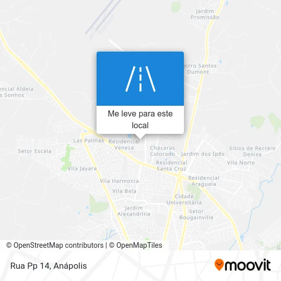 Rua Pp 14 mapa