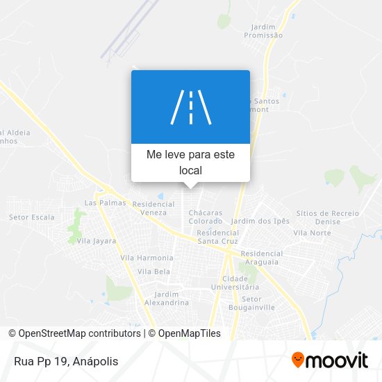 Rua Pp 19 mapa