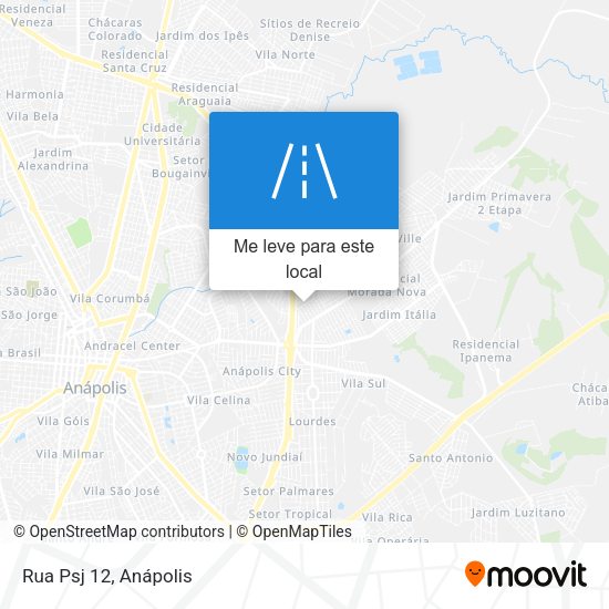 Rua Psj 12 mapa