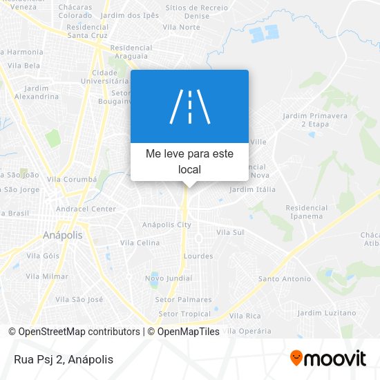Rua Psj 2 mapa