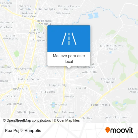Rua Psj 9 mapa