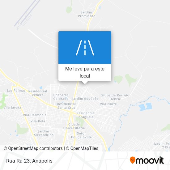 Rua Ra 23 mapa