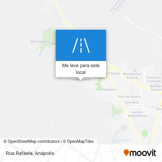 Rua Rafaela mapa