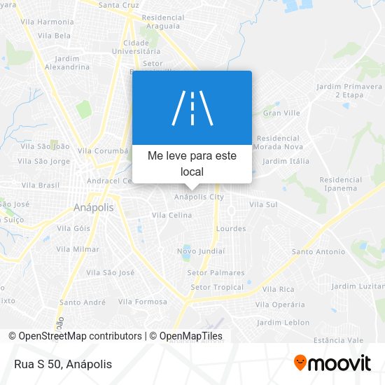 Rua S 50 mapa