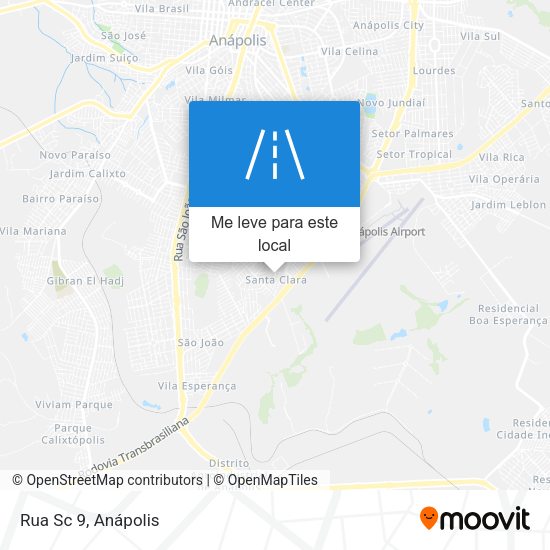 Rua Sc 9 mapa
