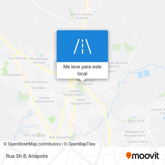 Rua Sh 8 mapa