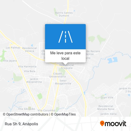 Rua Sh 9 mapa