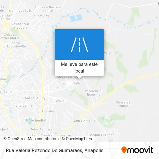 Rua Valeria Rezende De Guimaraes mapa