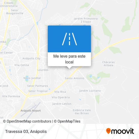 Travessa 03 mapa