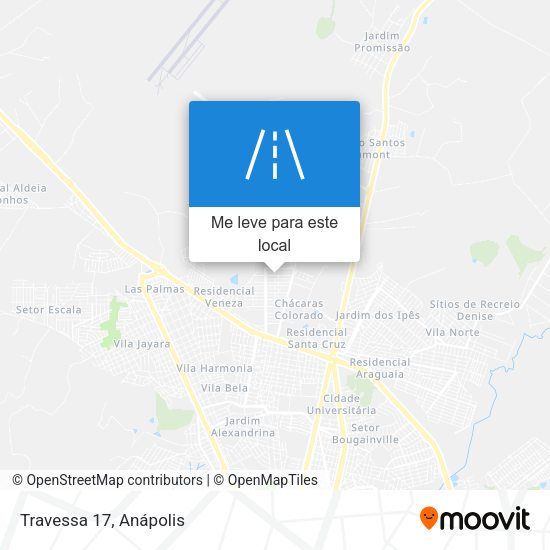 Travessa 17 mapa
