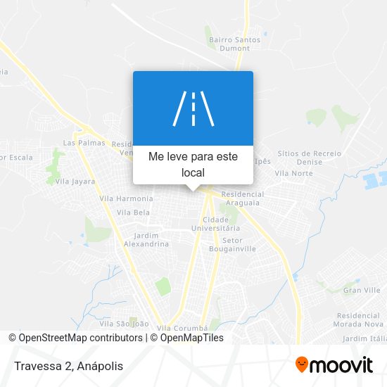 Travessa 2 mapa