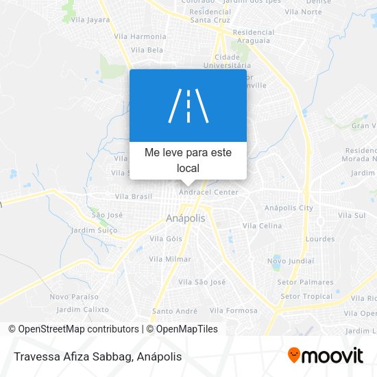 Travessa Afiza Sabbag mapa