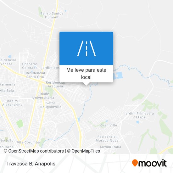 Travessa B mapa