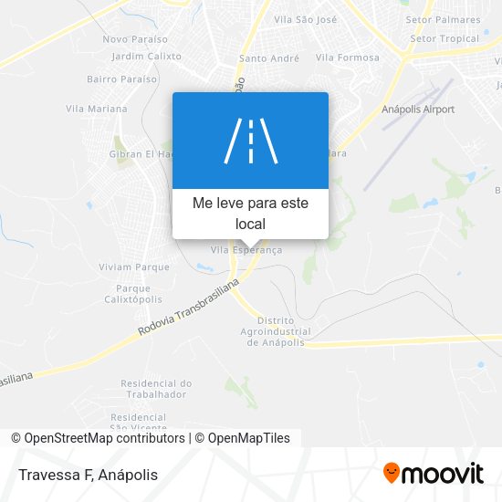 Travessa F mapa