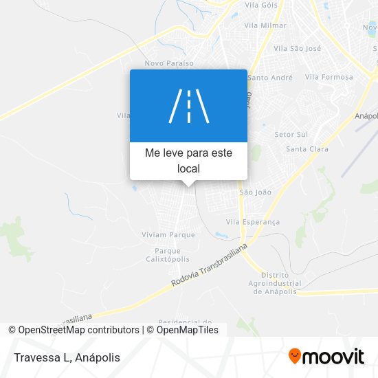 Travessa L mapa
