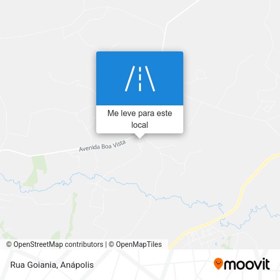 Rua Goiania mapa