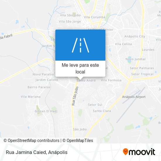 Rua Jamina Caied mapa