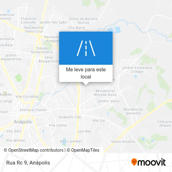 Rua Rc 9 mapa