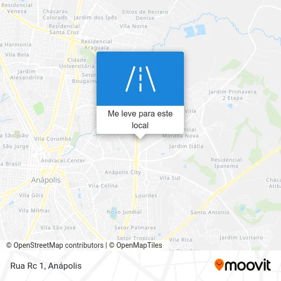 Rua Rc 1 mapa