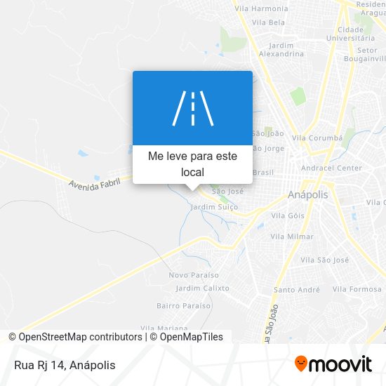 Rua Rj 14 mapa