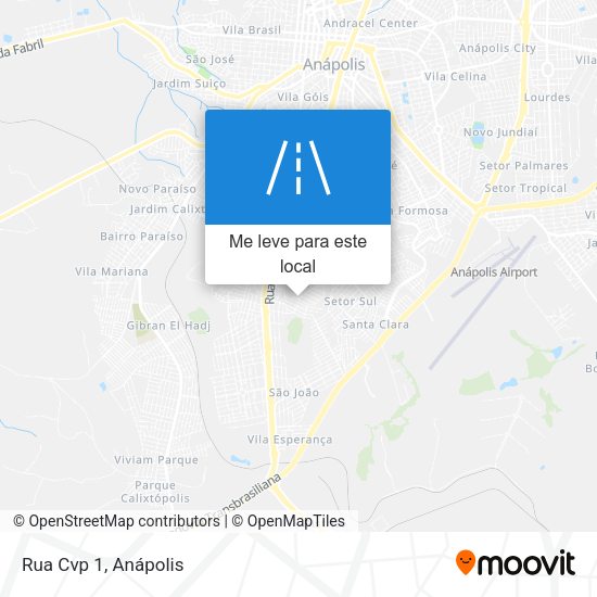 Rua Cvp 1 mapa