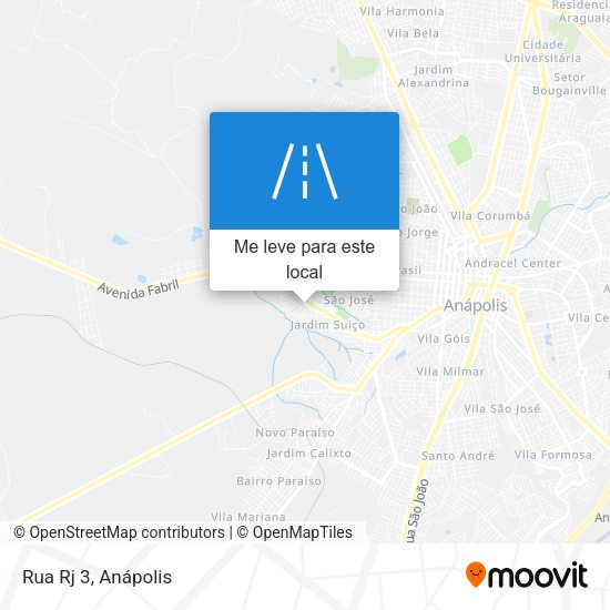 Rua Rj 3 mapa