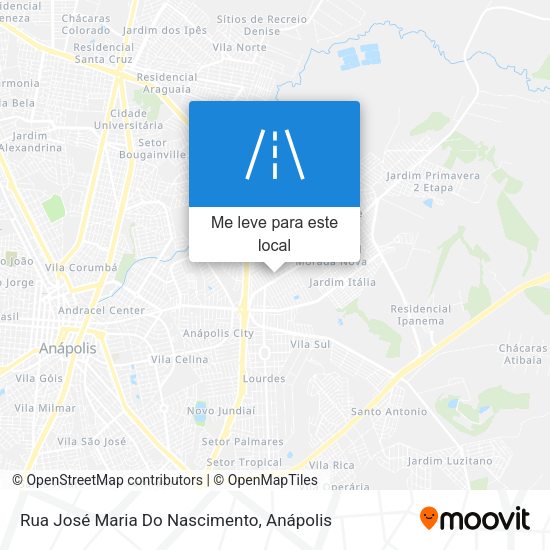 Rua José Maria Do Nascimento mapa