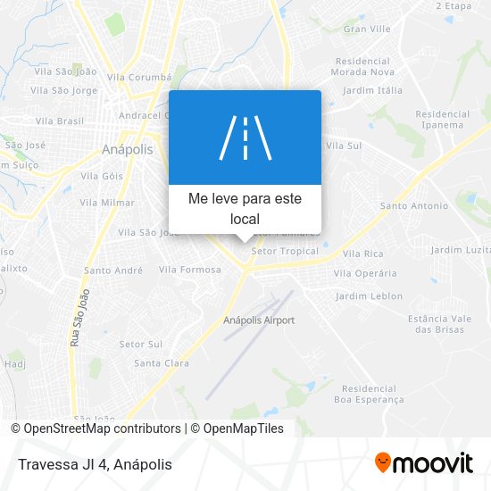 Travessa Jl 4 mapa