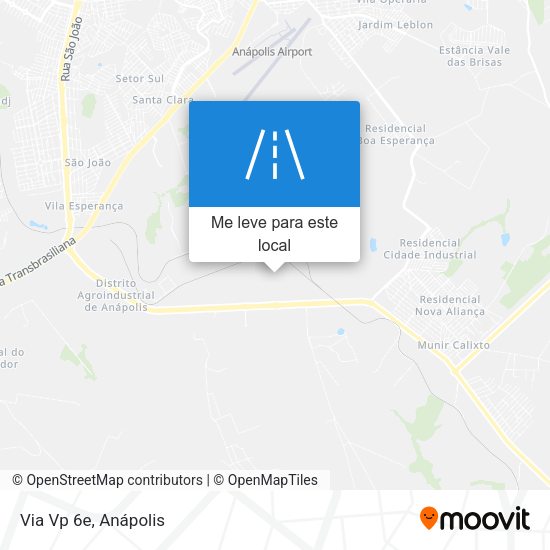 Via Vp 6e mapa