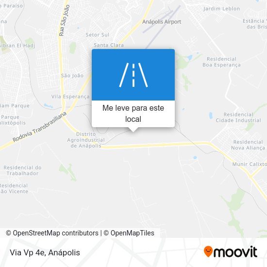 Via Vp 4e mapa
