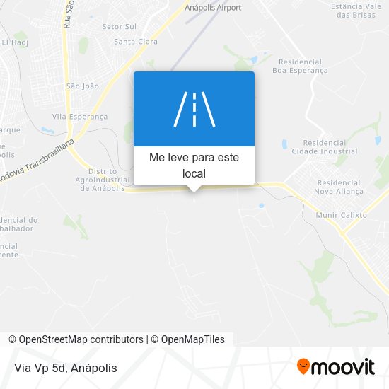 Via Vp 5d mapa