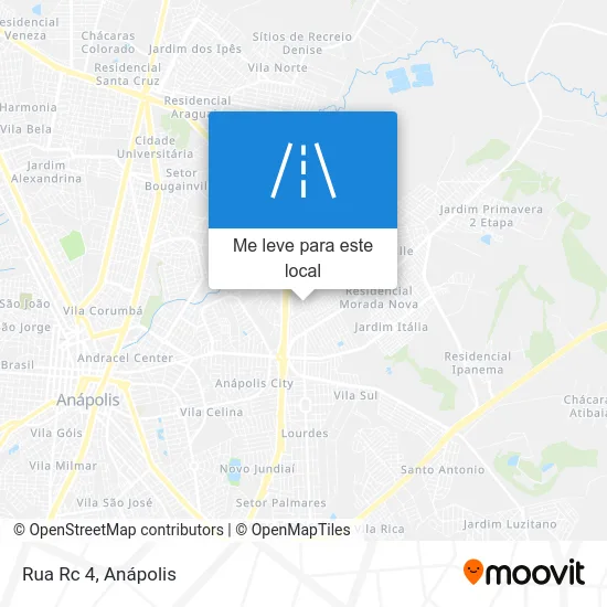 Rua Rc 4 mapa