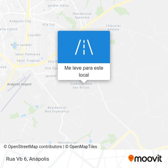 Rua Vb 6 mapa