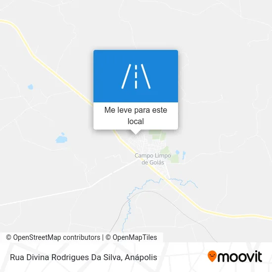 Rua Divina Rodrigues Da Silva mapa
