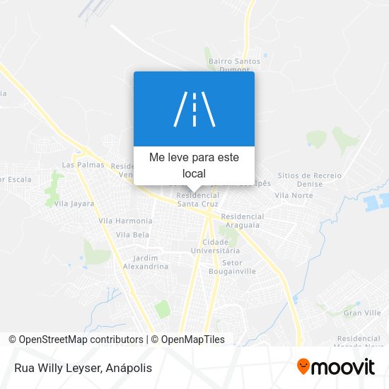 Rua Willy Leyser mapa