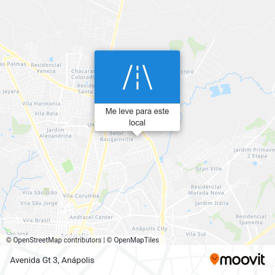 Avenida Gt 3 mapa