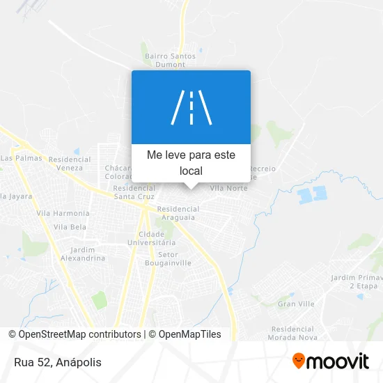 Rua 52 mapa