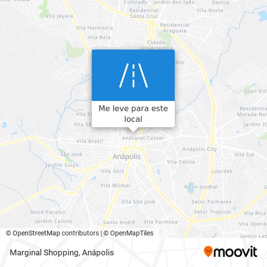 Marginal Shopping mapa