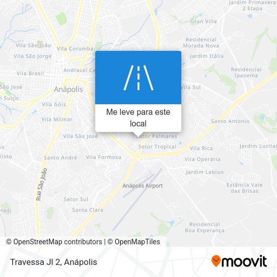 Travessa Jl 2 mapa