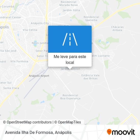 Avenida Ilha De Formosa mapa