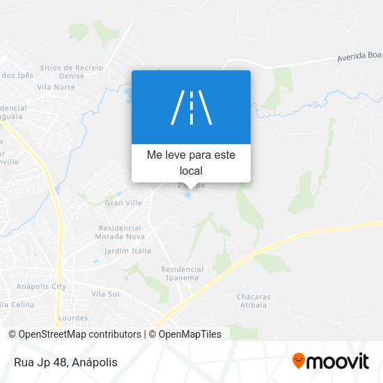 Rua Jp 48 mapa
