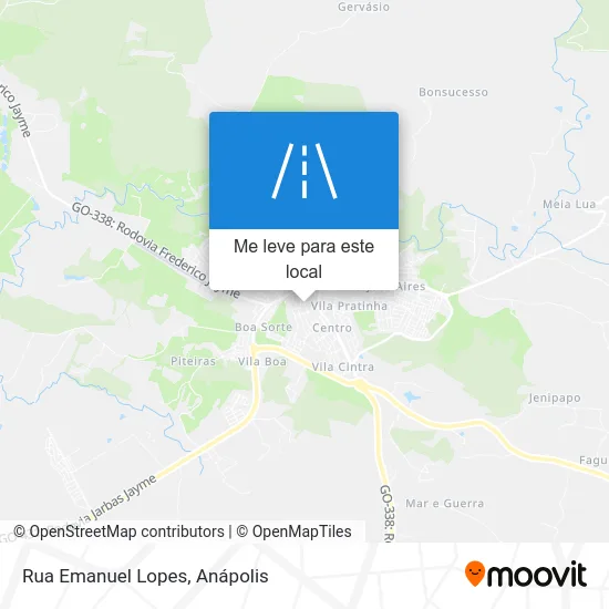 Rua Emanuel Lopes mapa
