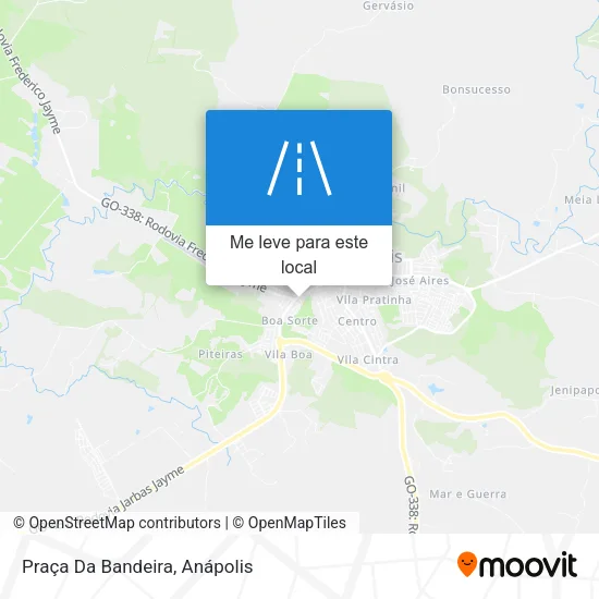 Praça Da Bandeira mapa