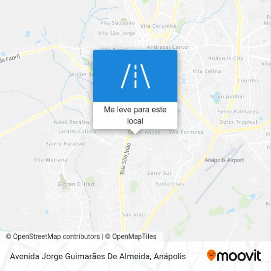 Avenida Jorge Guimarães De Almeida mapa