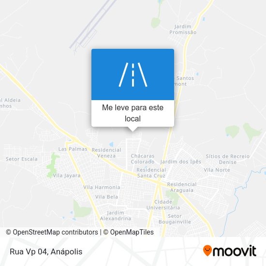 Rua Vp 04 mapa
