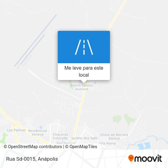 Rua Sd-0015 mapa